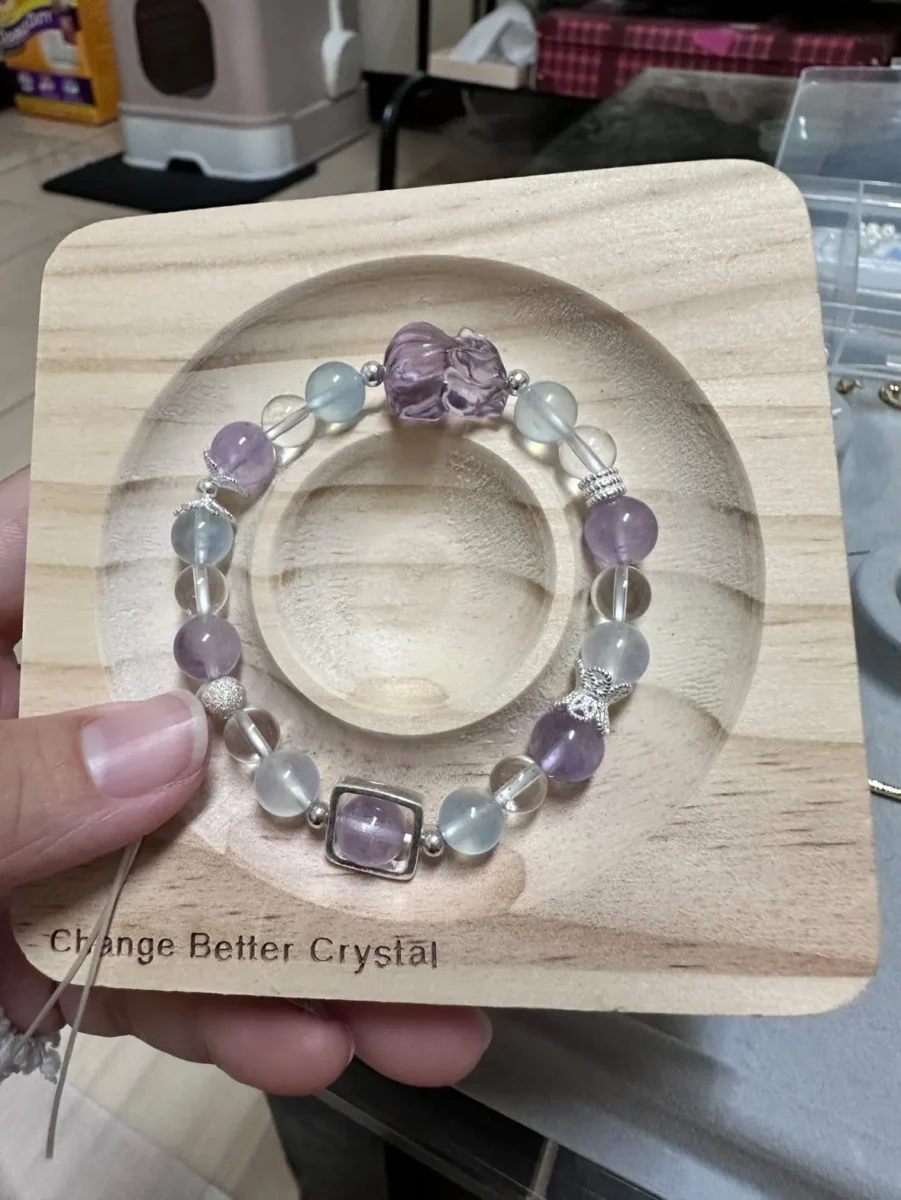 小滿手作客製化水晶手鏈成品