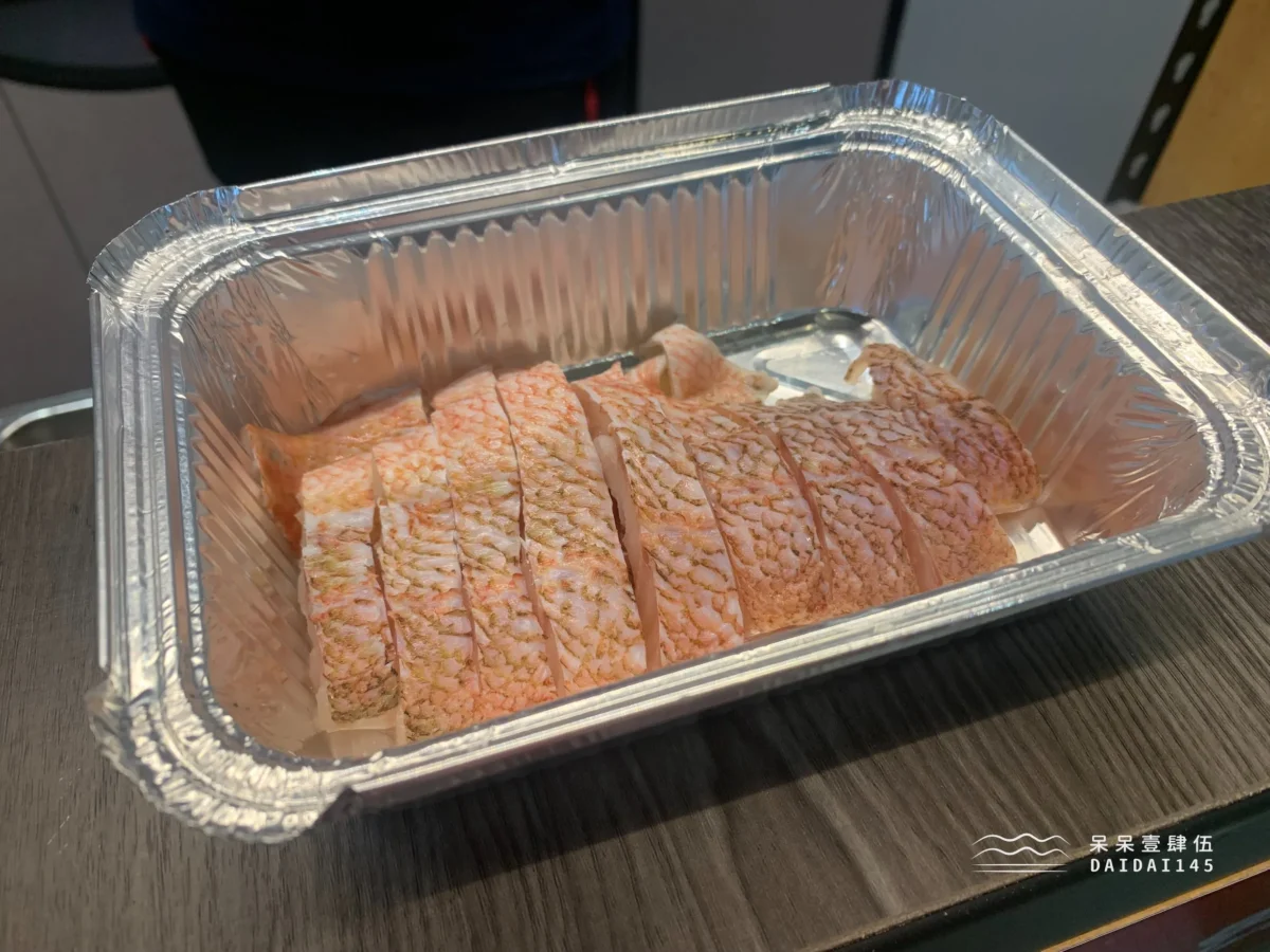 麻麻使用的是阿拉斯加深海紅鮋魚片